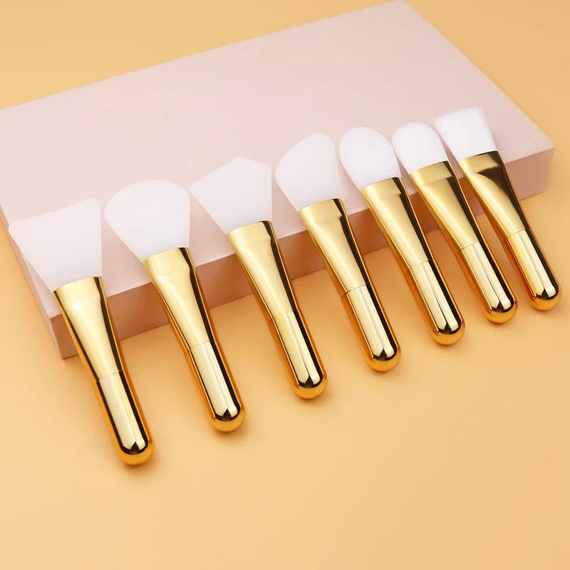 Silicone Facial Mask Brush Soft Hair Facial Mask Brush Brush Applicator For Facial Mask Beauty Salon Brushes Makeup Tools Beauty World Shop