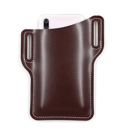 Men Phone Case Holster Cellphone Loop Holster Belt Waist Bag Props Leather Purse Phone Wallet Running Pouch Travel Camping Bags Beauty World Shop