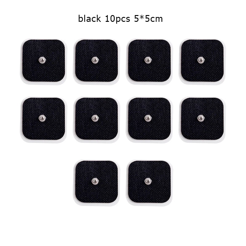 5*5cm  Unit Replacement Pads Non-woven Self Adhesive for  Patches Digital Machine Massager Body Massager Sticker Beauty World Shop