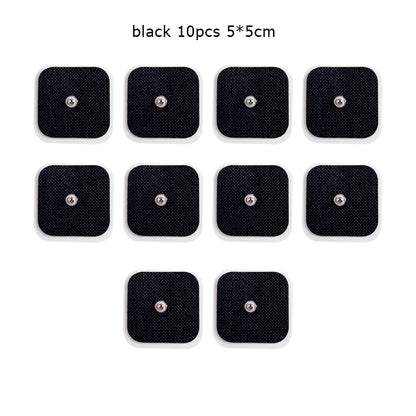 5*5cm  Unit Replacement Pads Non-woven Self Adhesive for  Patches Digital Machine Massager Body Massager Sticker Beauty World Shop