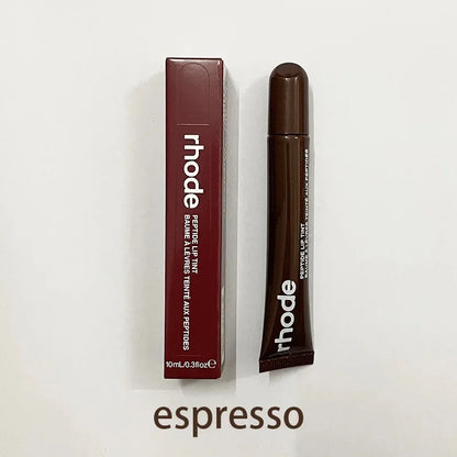 Rhod Lip Balm Moisturizing Mirror Long Lasting Lip Gloss Ribbon Espresso Raspberry Toast Plump No-stick Lip Oil Makeup Cosmetic Beauty World Shop