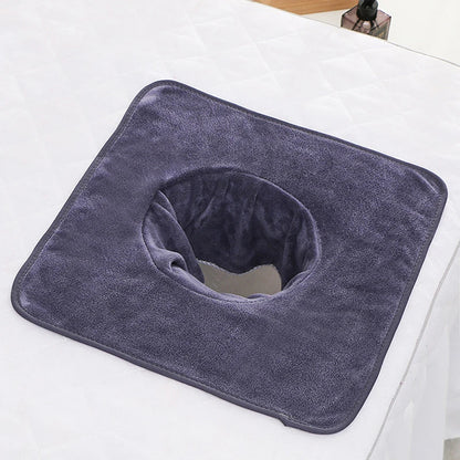 40*80cm Thickened Beauty SPA Massage Table Planking Face Towel With Hole Bed Bandana Beauty World Shop
