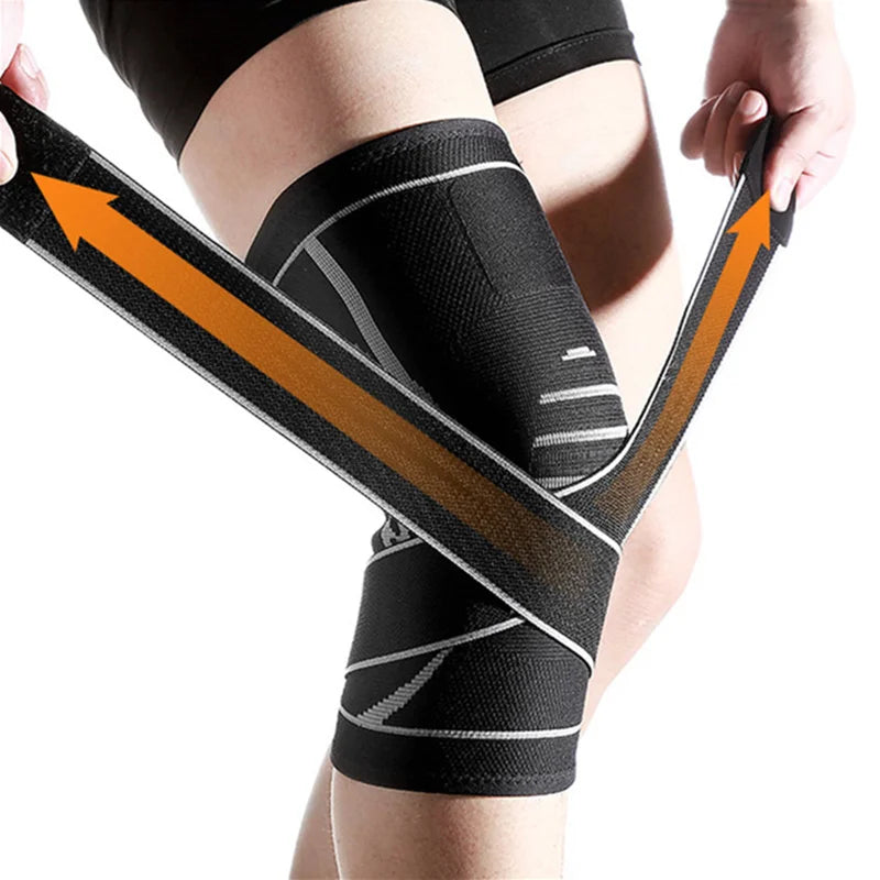 1pc Knee Brace Knee Sleeve Support For Men And Women Knee Pads For Running, Hiking Meniscus Tear Arthritis Joint Pain Relief Beauty World Shop