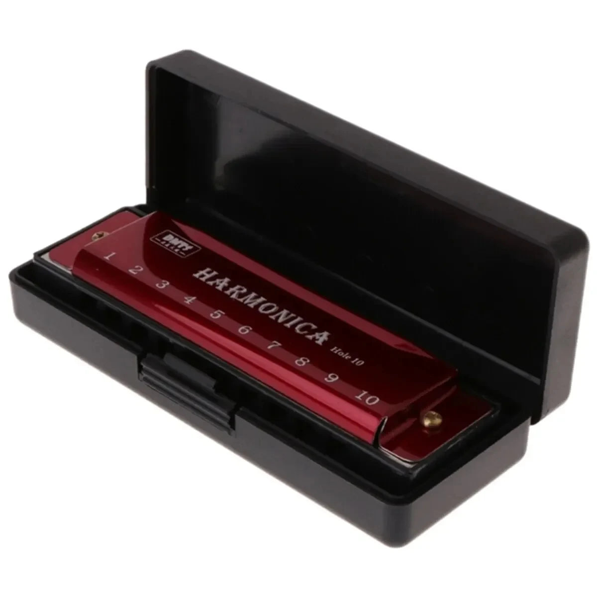 Harmonica Key of C 10 Hole Diatonic Harmonica C with Case for Beginner Students Kids Gift with Case Beauty World Shop