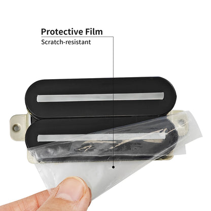 Phrilam Pro Super Power  Electric Guitar Hot Dual Rails Pickup Humbucker Pickup 14.1K Black Guitar Parts Beauty World Shop