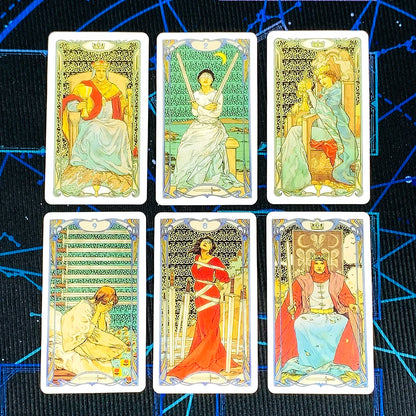 Tarot Card A 78 Cards Deck Classic Occult Divination Cards Game For Beginners,Ideal for Divination, Meditation & Gift Beauty World Shop