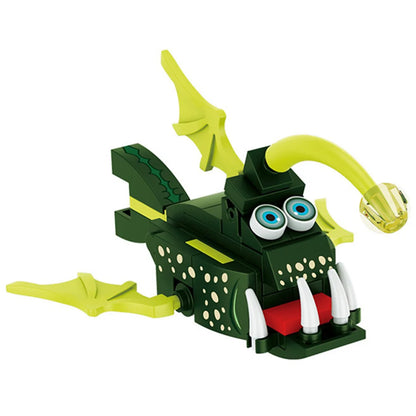 City Farm Vegetable Garden Cute Animals Insect Dragonfly Spider Mantis Centipede Grasshopper Honeybee Building Block Bricks Toy Beauty World Shop