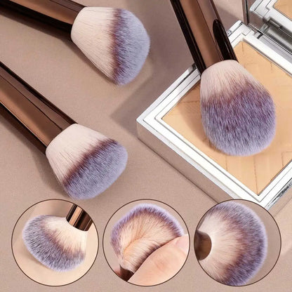 13PCS Makeup Brush Set Foundation Concealer Powder Eyeshadow Blush Brush Kabuki Blending Cosmetic Beauty Tool for Face Beauty World Shop