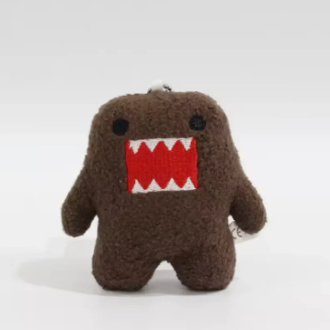 Kawaii Cute Domo Kun Plush Keychain Anime Keyring Charm for Bag Keys Gift Collection Beauty World Shop