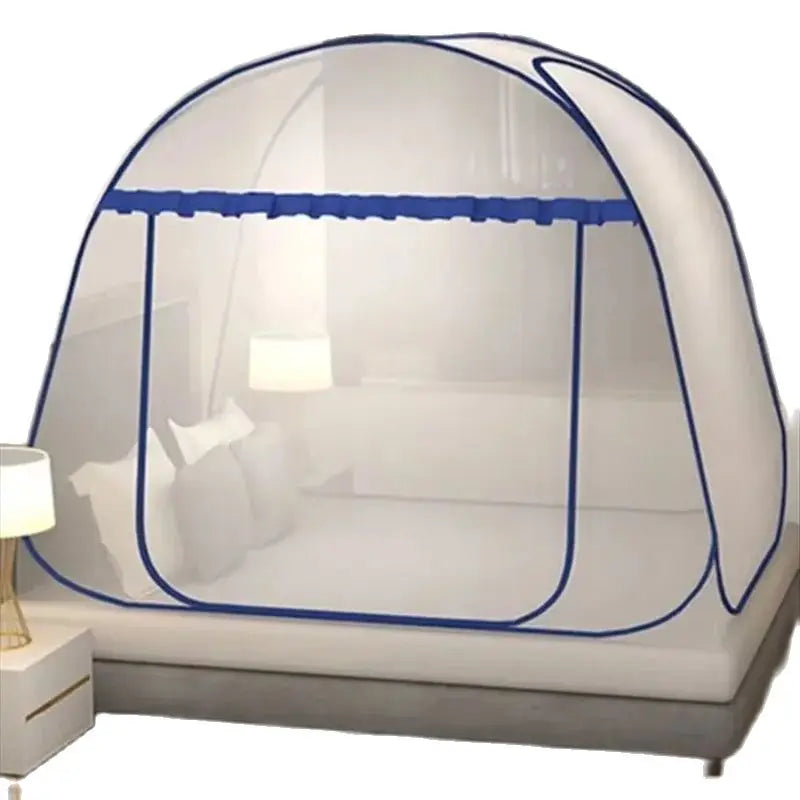 Simple Yurt Mosquito Net Portable Camping Tent Single Double Bed Canopy For Adult Foldable Bunk Mesh Net Breathable Mosquito Net Beauty World Shop