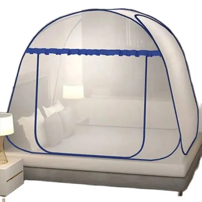 Simple Yurt Mosquito Net Portable Camping Tent Single Double Bed Canopy For Adult Foldable Bunk Mesh Net Breathable Mosquito Net Beauty World Shop
