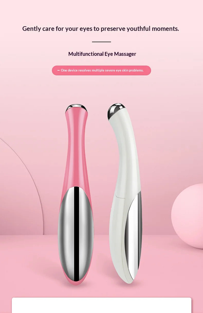 Electric Eye Massage Beauty Instrument Exquisite Eye Skin De-Bagging De-Watering Reduce Fine Lines Care Instrument Beauty World Shop