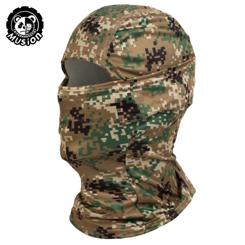 Motorcycle Balaclava Fashion Print Sun Protection Full Face Mask Breathable Mask Balaclava Bicycle Cycling Beauty World Shop