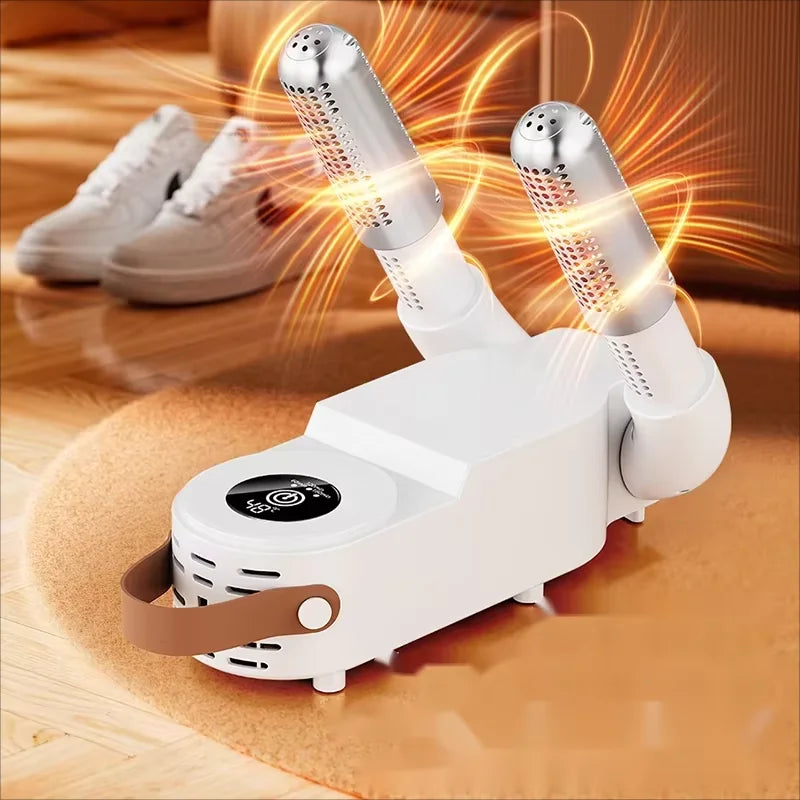 HOMEFISH Intelligent Shoe Dryer Quick Drying Deodorizing Sterilizing Adjustable Timer Household Shoe Warmer And Heater Beauty World Shop