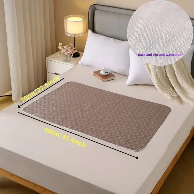 Washable Incontinence Pads for Elderly & Pets - Leak-Proof Bed Care Mats, Ideal for Menstruation & Home Use, Multiple Sizes Beauty World Shop