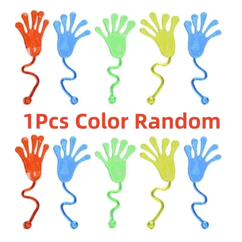 1-30pcs Mini Fun Sticky Hands Sensory Toys for Kids Birthday Party Favors Classroom Prizes Kids Prank  Novelty Gift Party Beauty World Shop