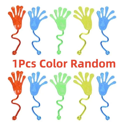 1-30pcs Mini Fun Sticky Hands Sensory Toys for Kids Birthday Party Favors Classroom Prizes Kids Prank  Novelty Gift Party Beauty World Shop