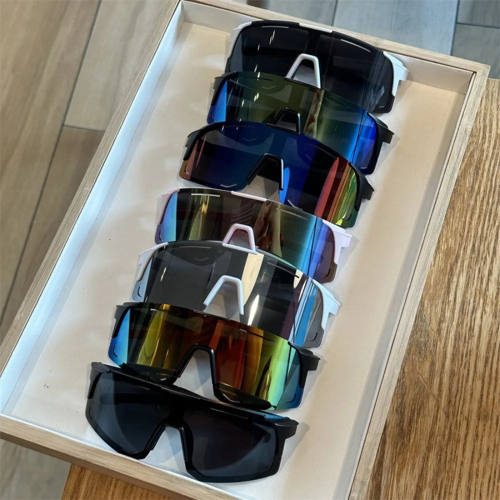 Cycling Glasses Outdoor Sport Bicycle Glasses Running Bike Riding Sunglasses Ski Glasses Beauty World Shop