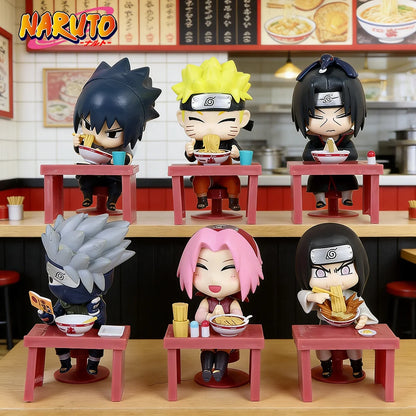 2026 In Stock Hot Sale Bandai Naruto Breeze Ramen Lamian Noodles Theme Blind Box Handmade Ornament Gift Naruto Sasuke Model Toys Beauty World Shop