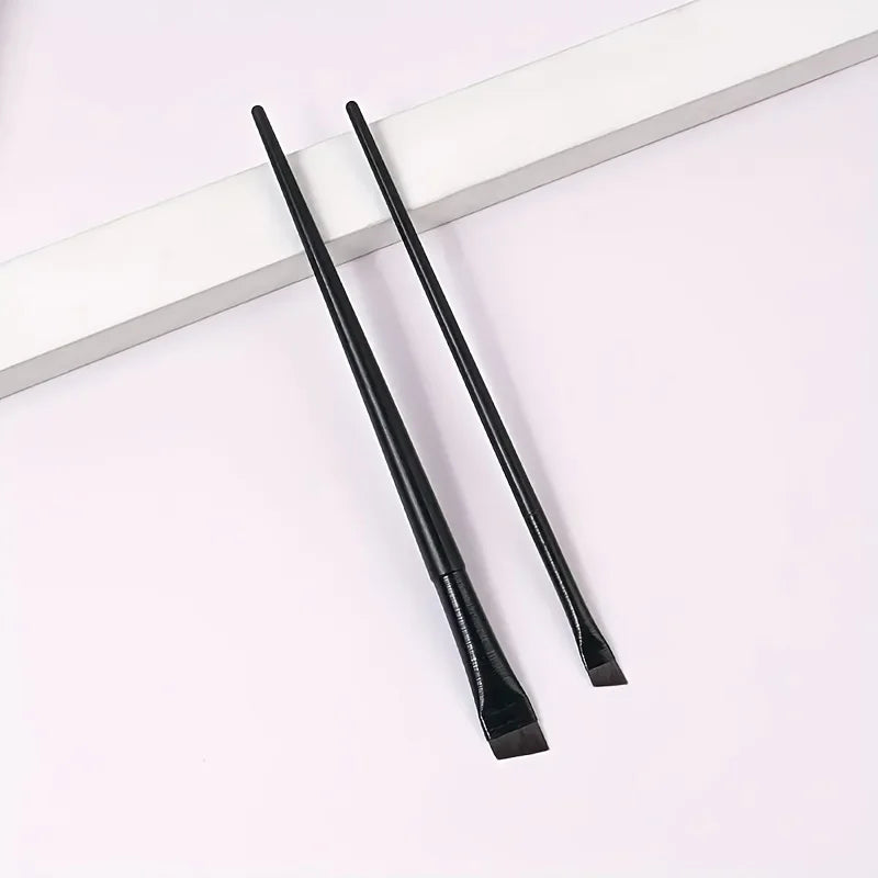 2PCS blade eyeliner brush superfine eye contour makeup brush fine eyeliner Beauty World Shop