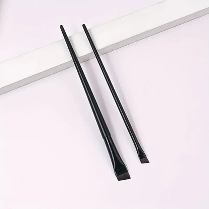 2PCS blade eyeliner brush superfine eye contour makeup brush fine eyeliner Beauty World Shop