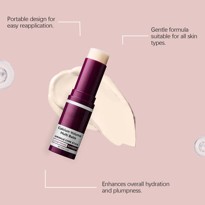 Korean Calcium Volume Multi Balm Stick Collagen Facial Moisturizing Stick Lip Balm Anti-wrinkle Cream Firming Soften Skin Care Beauty World Shop