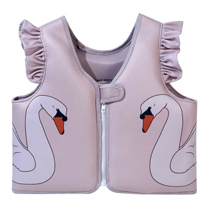 Kids Swim Vest Swim Trainer Vest Cute Swimming Aid Buoyancy Clothing Cartoon Floaties Swimsuit Buoyancy Swimwear for Boys Girls Beauty World Shop