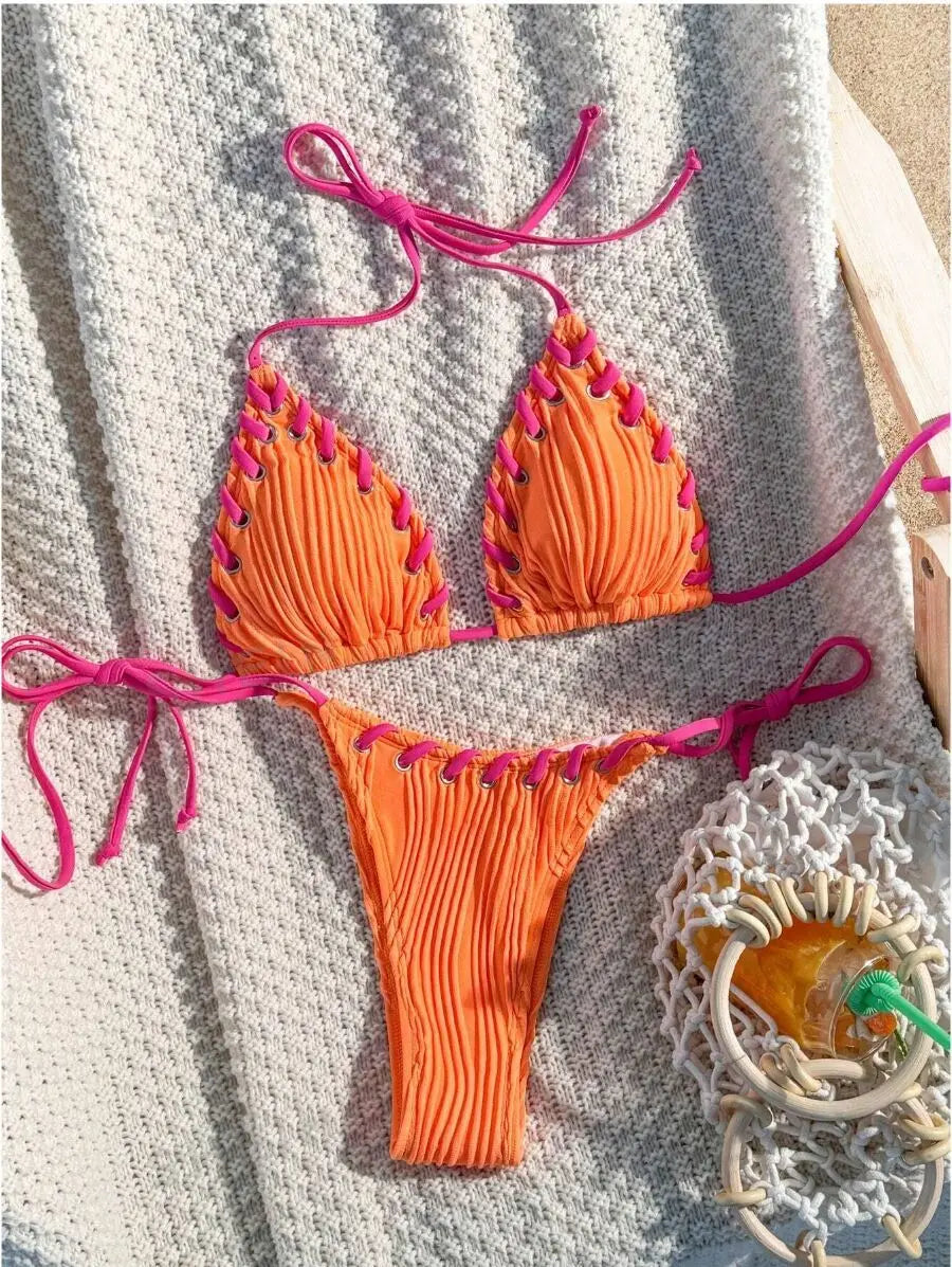 Sexy Bikinis 2026 Women's Swimwear Female Swimsuit For Swimming Wear Bathing Suits Brazilian Bikini Set Beachwear Pool Bather Beauty World Shop