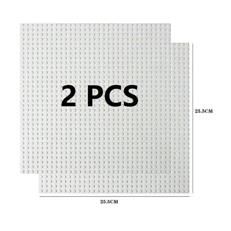 2Pcs Base Plate 32*32 32*16 Studs Classic Figures Building Blocks Plates Bricks Baseplate Blocks Children Toys For Kid Gifts Beauty World Shop