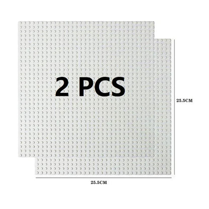 2Pcs Base Plate 32*32 32*16 Studs Classic Figures Building Blocks Plates Bricks Baseplate Blocks Children Toys For Kid Gifts Beauty World Shop