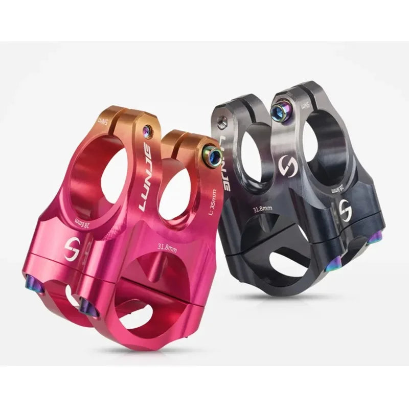 MTB Road Bike Stem CNC Mountain Bicycle Bridge Short Power 31.8mm High Strength Climbing Riser Beauty World Shop