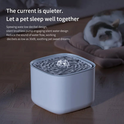3L Cat Water Fountain Auto Recirculate Filter Large Capacity Filtring Cats Water Drinker USB Electric Mute Cats Water Dispenser Beauty World Shop