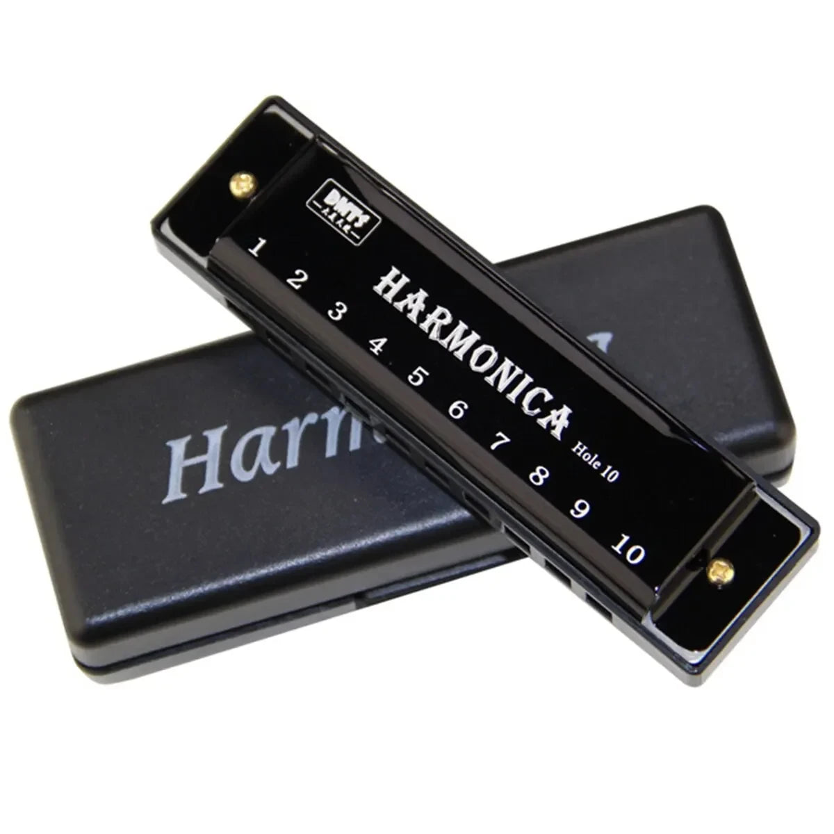 Harmonica Key of C 10 Hole Diatonic Harmonica C with Case for Beginner Students Kids Gift with Case Beauty World Shop