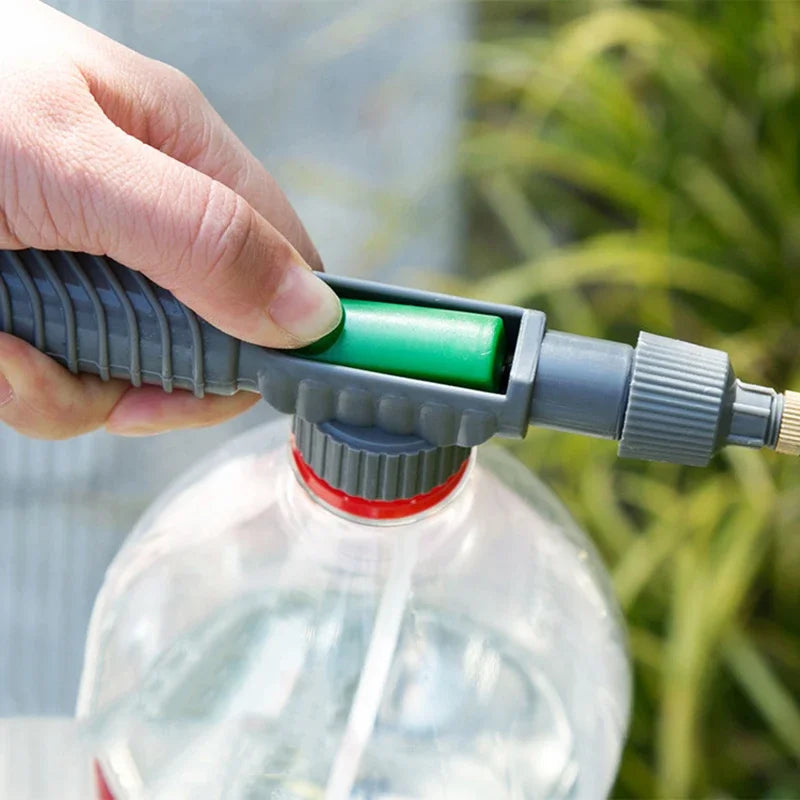 Adjustable Drinking Bottle Sprayer Watering Nozzle Sprinkler Pressure Fogging Nozzle Gardening Tools Beauty World Shop
