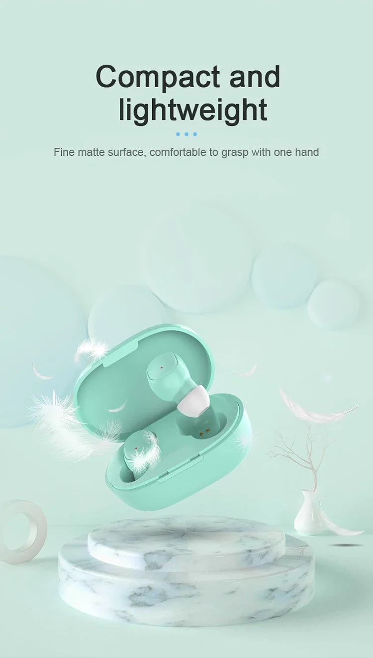 Original A6S TWS Headset Wireless Earphones Bluetooth Headphones Sport Stereo Fone Bluetooth Earbuds for Xiaomi Huawei iPhone Beauty Fashion