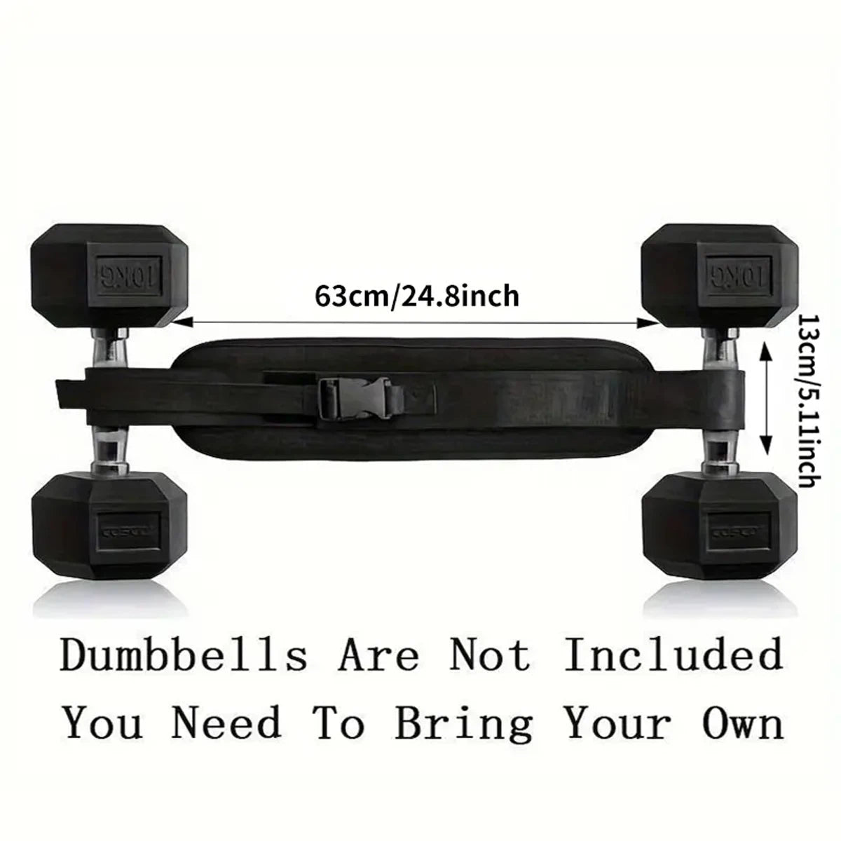 Adjustable Weighted Waist Belt, for Home Workouts, Dumbbell Training & Hip Shaping, Home Gym Fitness Equipment Beauty World Shop