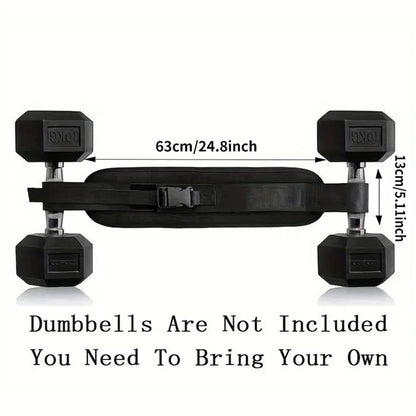 Adjustable Weighted Waist Belt, for Home Workouts, Dumbbell Training & Hip Shaping, Home Gym Fitness Equipment Beauty World Shop