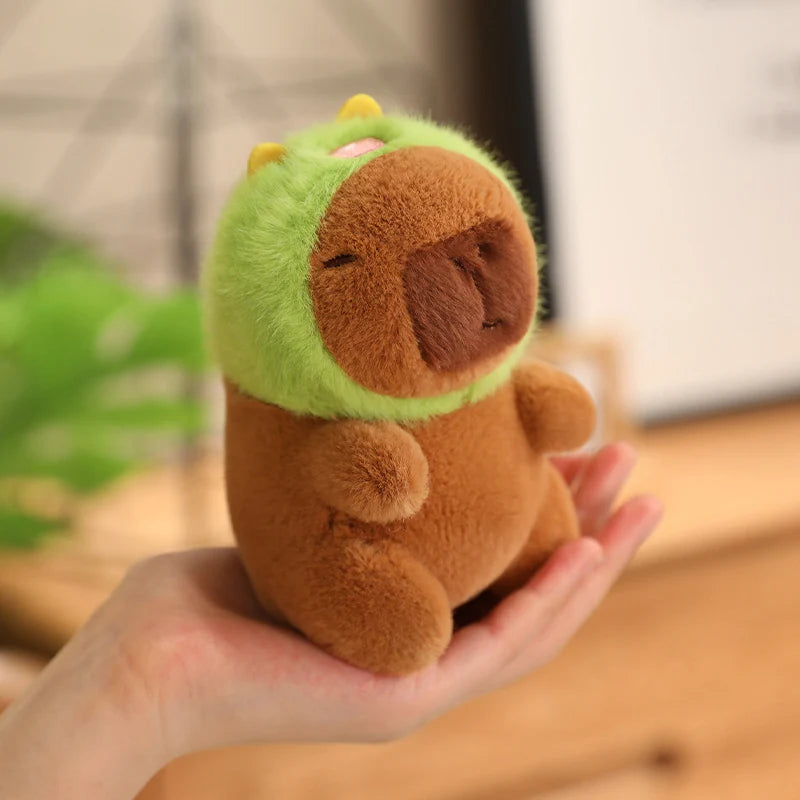 Capybara Plush Toy Pendant Keychain Capibara Cosplay Pokemon Pikachu Disney Stitch Sanrio Kuromi Plushies Stuffed Bag Decor Gift Beauty World Shop