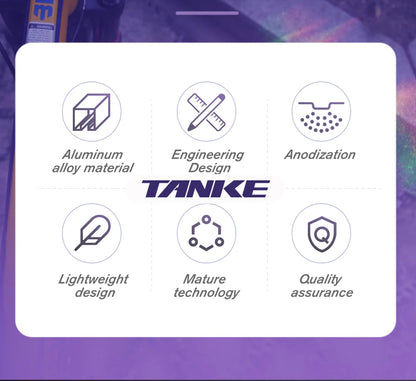TANKE MTB Power Stem Road Bike Mountain Bicycle Bridge Short Power 35mm Rod Handlebar Table Adjustable Stem Riser 31.8 Cycling Beauty World Shop