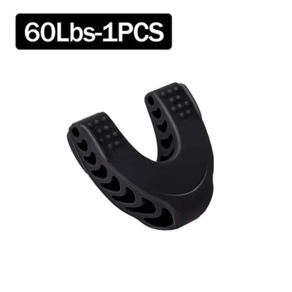 U Shape Jaw Exerciser New Facial Pop N Go Mouth Jawline Face Fitness Muscle Chew Ball Bite Breaker Training Equipment Beauty World Shop