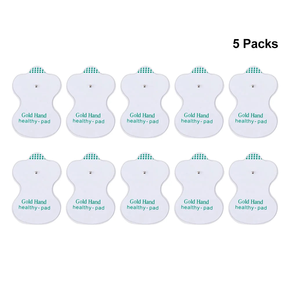 10/20pcs TENS Electrode Pads EMS Muscle Stimulator Self Adhesive Replacement for TENS Unit Digital Therapy Machine Patch Sticker Beauty World Shop