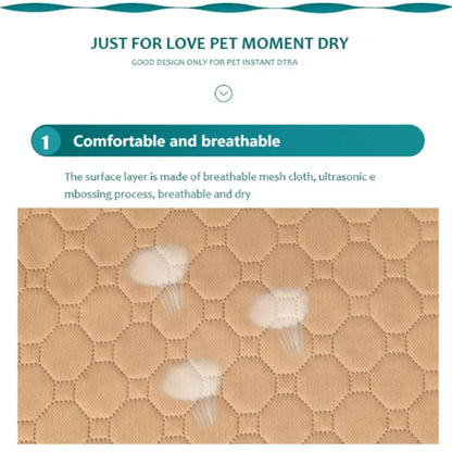 Winter Dog Pee Pad Reusable Washable Dog Urine Mat Car Seat Floor Sofa Waterproof Absorbent Puppy Cat Training Pet Supplies Beauty World Shop