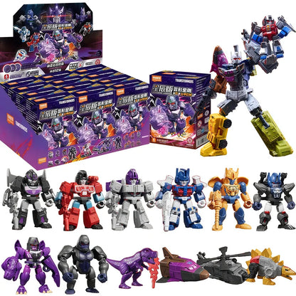 Blokees Transformation Optimus Shockwave Prime Megatron Starscream Bumblebee Anime Figure Robot Assembly Toys Blind Box Gifts Beauty World Shop