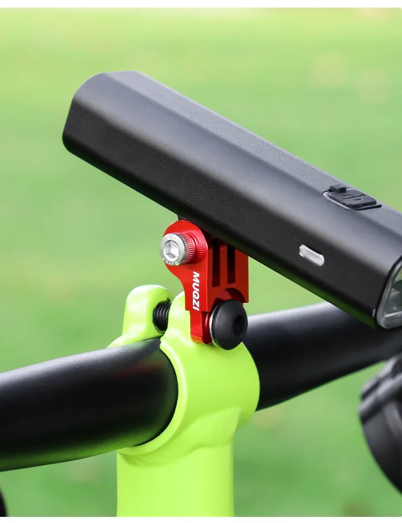 MUQZI For Brompton Folding Bike Light Holder Bicycle Lighting Lamp Mount Adapter Computer Holder Base Bicycle Accessories Beauty World Shop