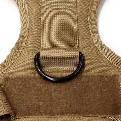 Military Large Dog Harness Training Pet Vest for French Bulldog German Shepherd Malinois Tactical Harnesses For Dogs Accessories Beauty World Shop