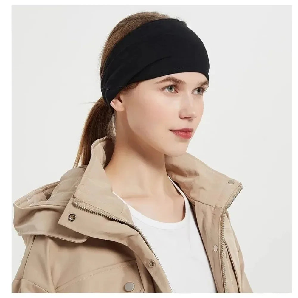 Sports Headbands Solid Color Elastic Non Slip Quick Dry Workout Fitness Yoga Unisex Hairband Sweatband Bandana Hair Accessories Beauty World Shop