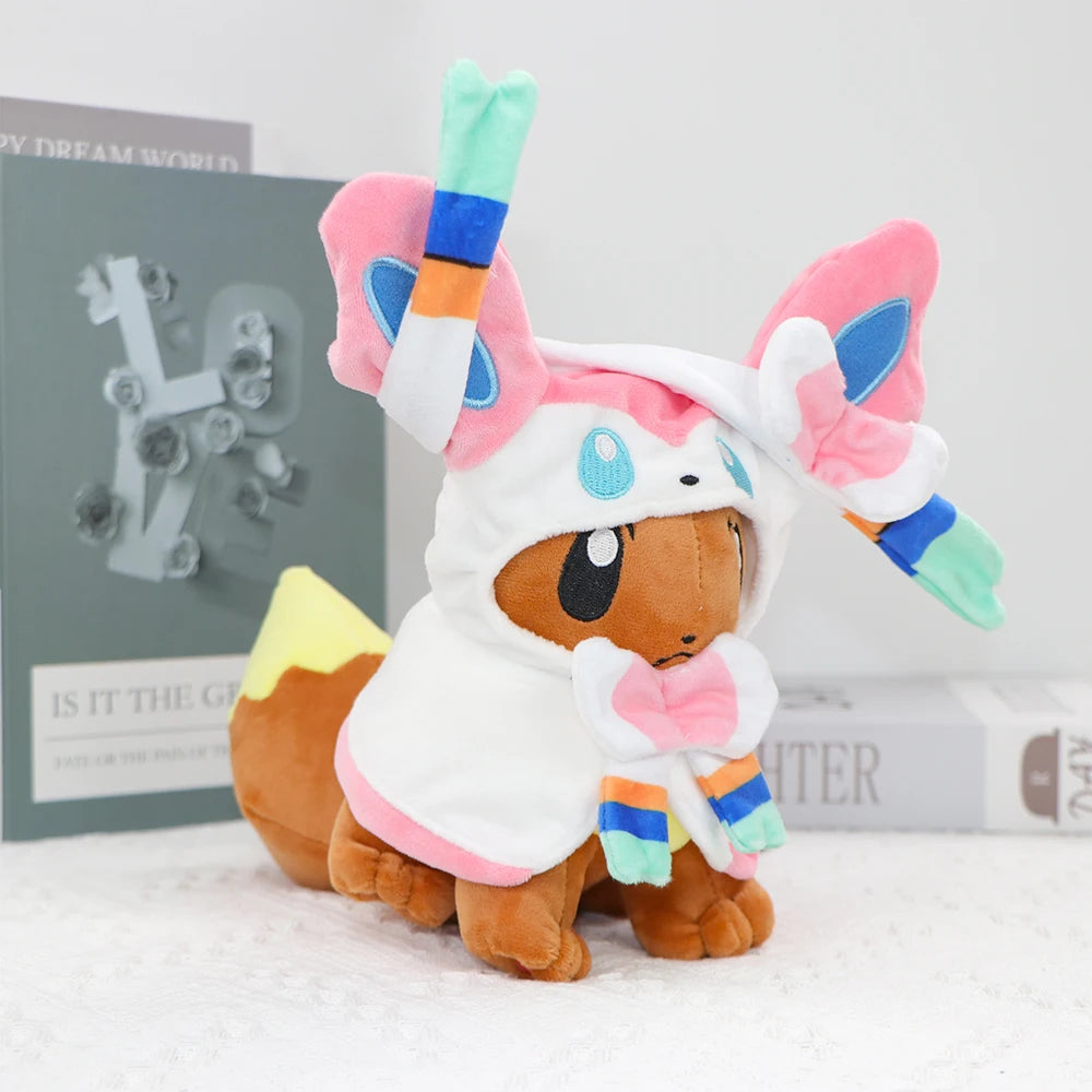 Eevee Cos Umbreon Espeon Jolteon Flareon Glaceon Vaporeon Sylveon Leafeon Plush Toys Stuffed Soft Stuffed Animal Plushies 20CM Beauty World Shop