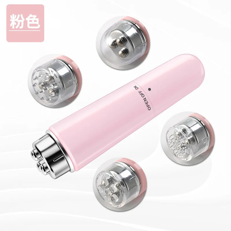 4 in 1 Electric Eye Massager Micro Vibration Facial Beauty Instrument for Relax Eye Dark Circles Eye Bags Puffiness Eye Massage Beauty World Shop