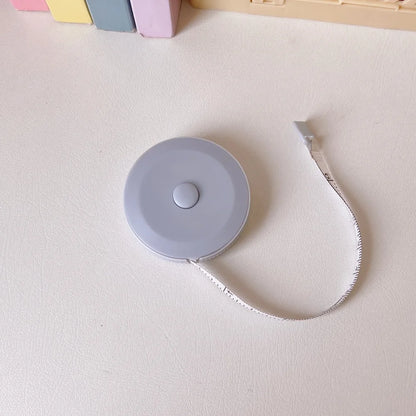 150 cm Cute Mini Soft Tape, Automatic Shrinking Tape Measure, Material Tape Measure, Plastic Tape Measure Beauty World Shop