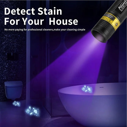 365nm Mini UV Led Blacklight Flashlight Usb Rechargeable Nail lamp Pet Stain Leakage Marker Ore Money Scorpion Detection lights Beauty World Shop